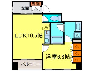 ＩＺＵＭＩ１の物件間取画像